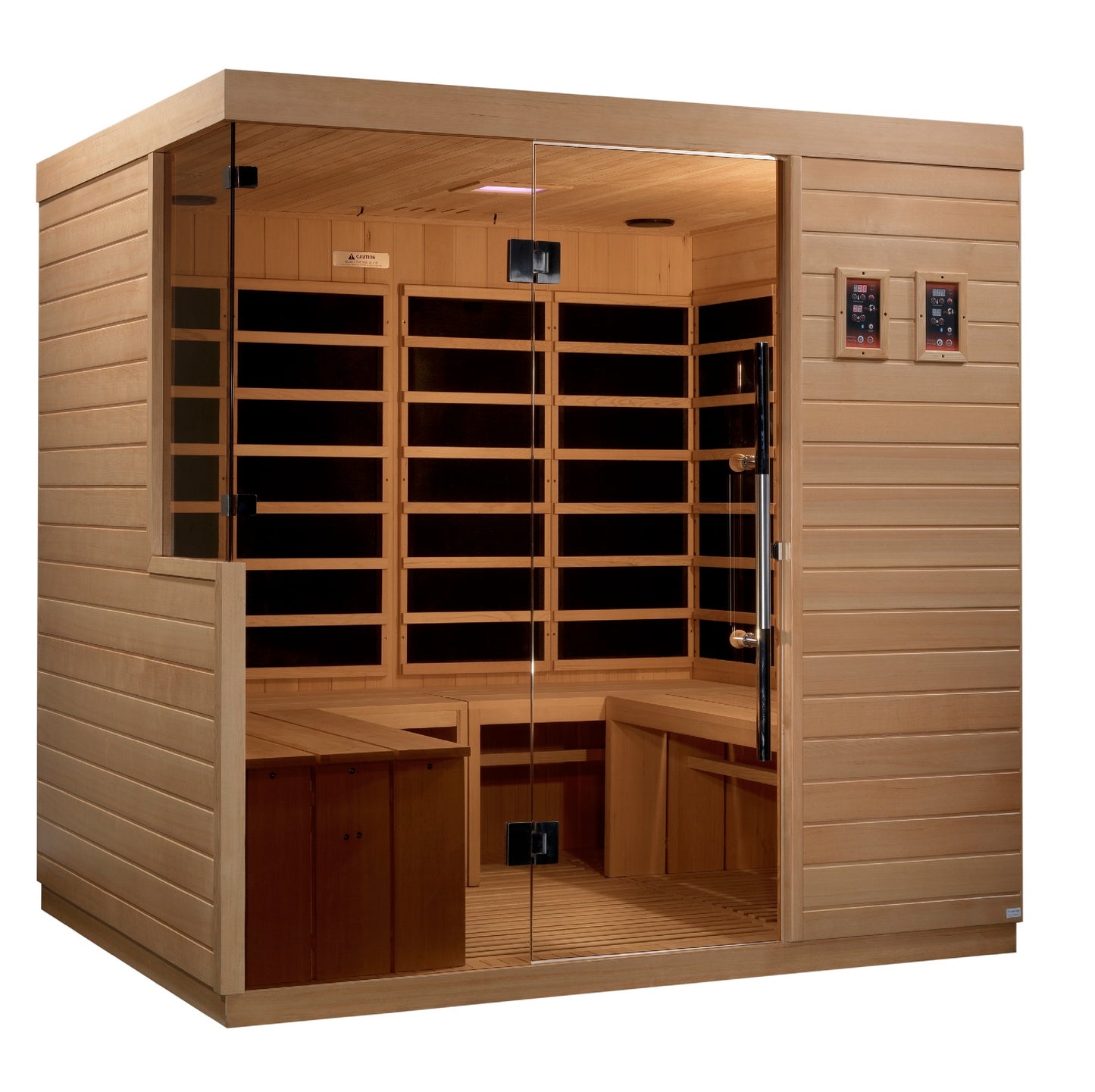 ***Retired in 2024*** Dynamic "La Sagrada" 6 Person Ultra Low EMF FAR IR Sauna (DYN-5860-01)