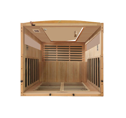 Dynamic "Versailles" 2 Person Ultra Low EMF Far IR Sauna (DYN-6202-03 Elite)