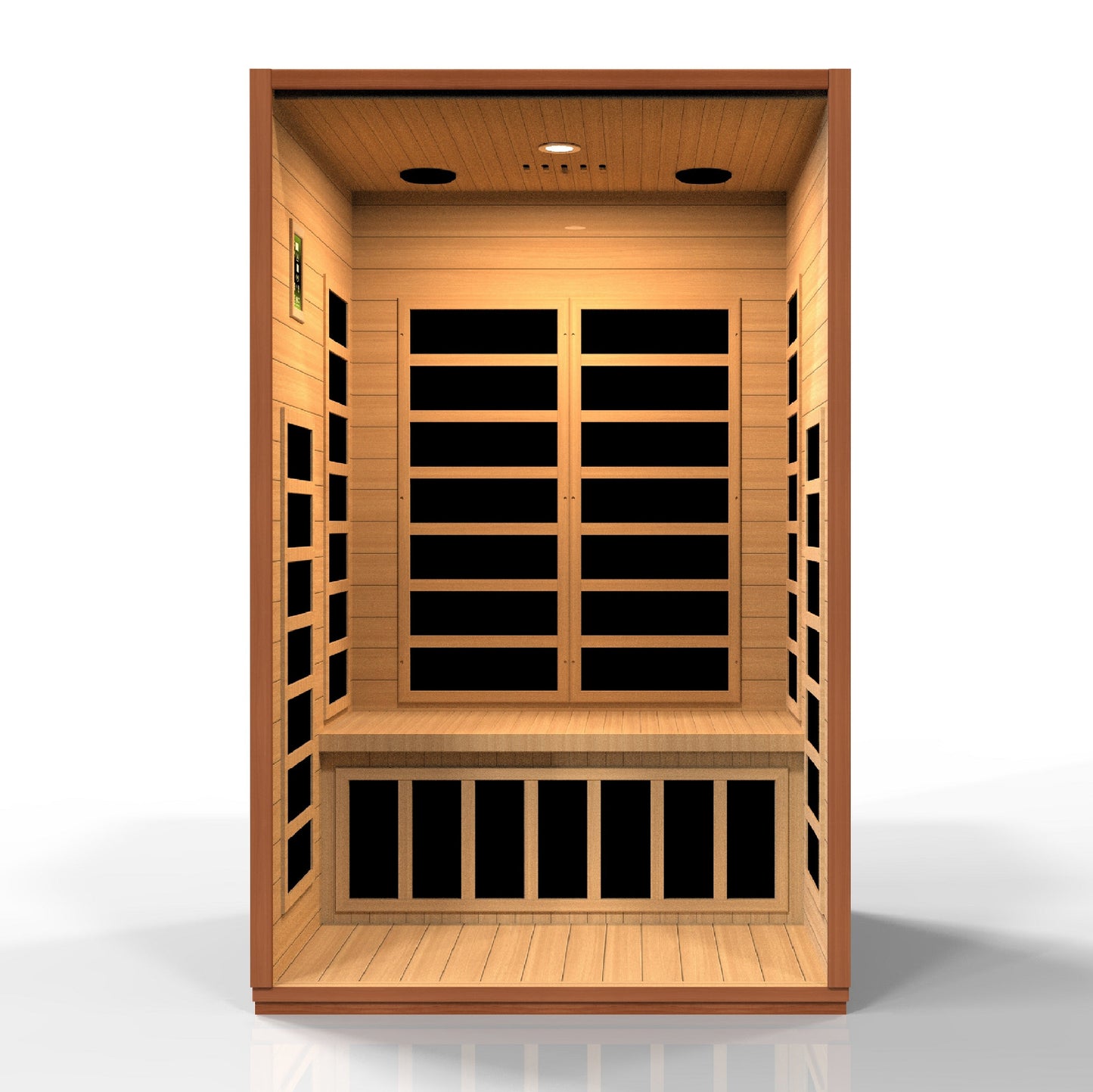 Dynamic "Cordoba" 2 Person Low EMF - FAR Infrared Sauna (DYN-6203-01)