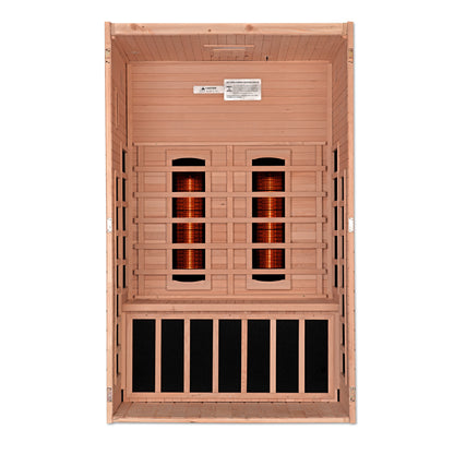 ***New 2026 Model*** Dynamic "Serena" 2 Person Full Spectrum Infrared Sauna (DYN-6229-03 FS)