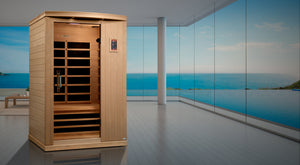 
            
                Load image into Gallery viewer, Venice Elite 2 Person Ultra Low EMF FAR Infrared Sauna
            
        
