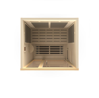 ***Retired in 2025*** Dynamic "Llumeneres" 2 Person Ultra Low EMF FAR IR Sauna (DYN-6215-02)