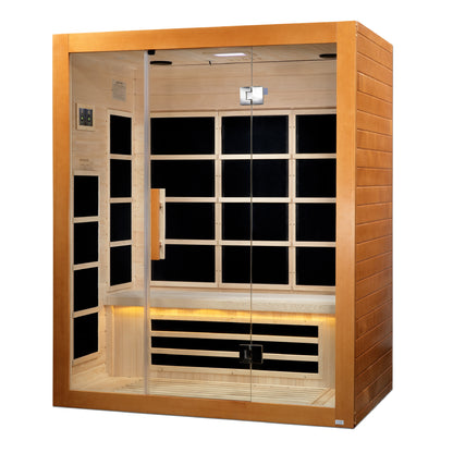***Retired in 2022*** Dynamic "Marseille" 3 Person Ultra Low EMF FAR IR Sauna (DYN-6308-01)