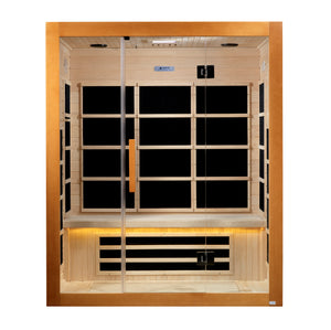 
            
                Load image into Gallery viewer, DYN-6308-01 Marseille 3 Person Ultra Low EMF FAR Infrared Sauna
            
        
