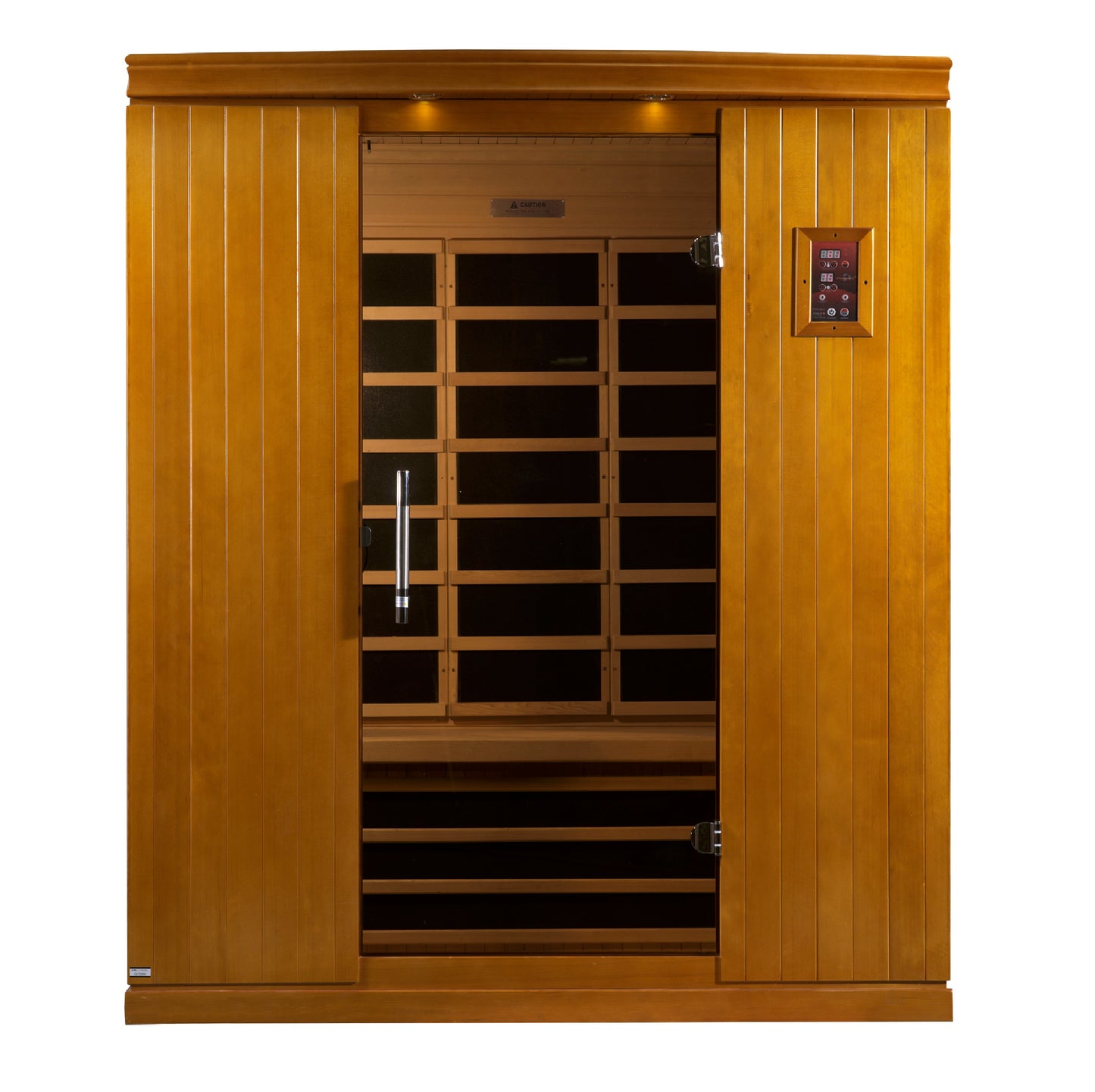 ***Retired in 2020***  Dynamic "Madrid II" 3 Person Low EMF Far IR Sauna (DYN-6310-02)