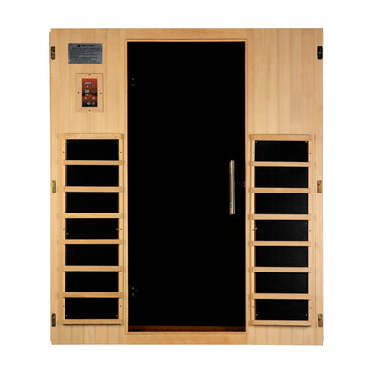 ***Retired in 2020***  Dynamic "Madrid II" 3 Person Low EMF Far IR Sauna (DYN-6310-02)