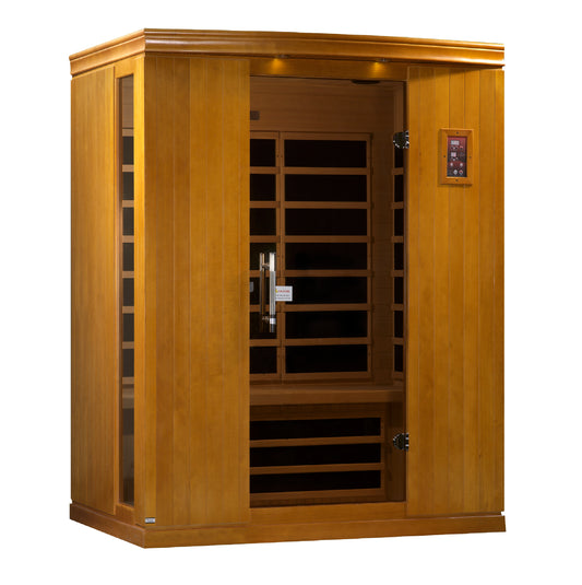 ***Retired in 2020***  Dynamic "Madrid II" 3 Person Low EMF Far IR Sauna (DYN-6310-02)