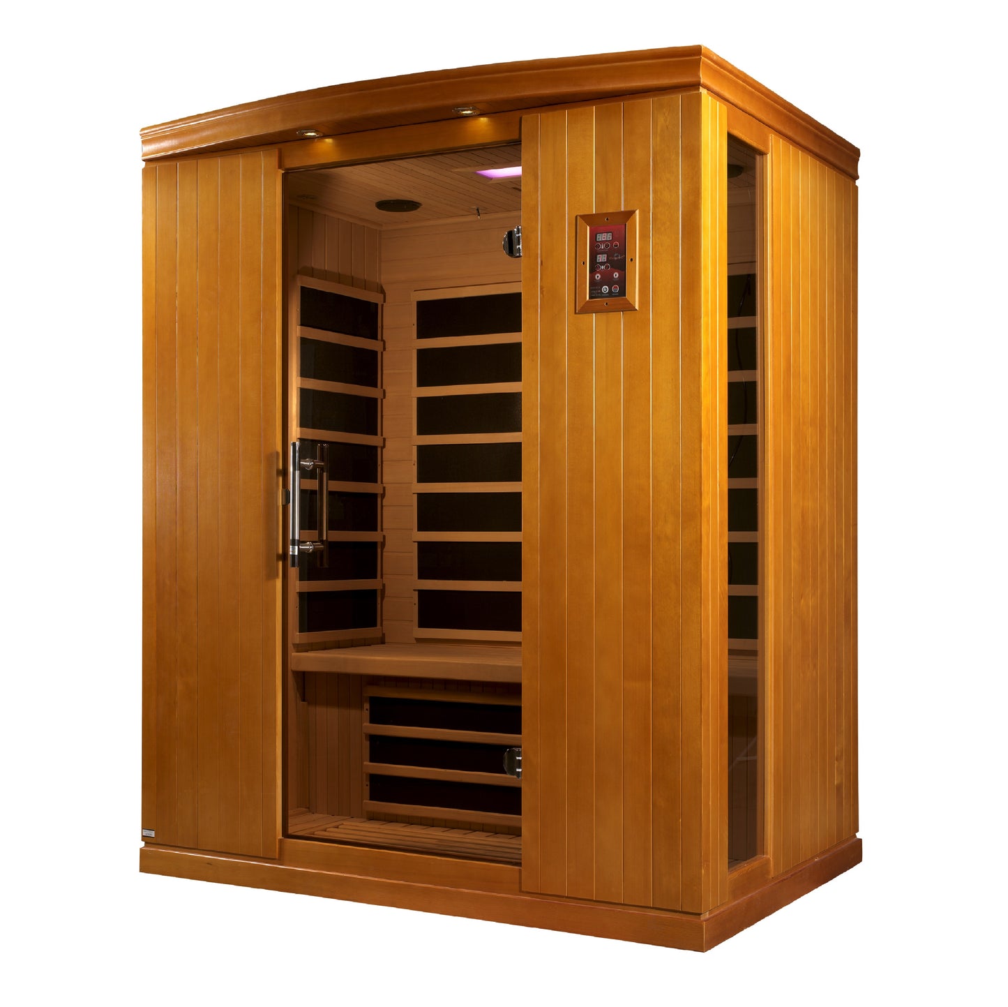 ***Retired in 2020***  Dynamic "Madrid II" 3 Person Low EMF Far IR Sauna (DYN-6310-02)