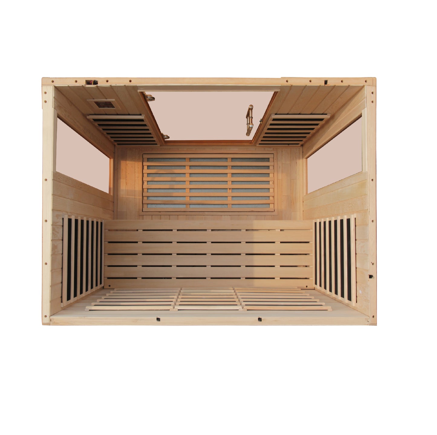 ***Retired in 2020***  Dynamic "Madrid II" 3 Person Low EMF Far IR Sauna (DYN-6310-02)