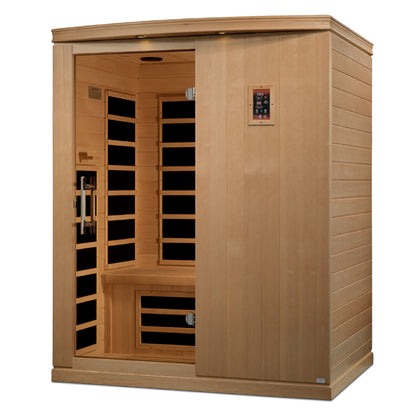 ***Retired in 2025***  Dynamic "Madrid Elite" 3 Person Ultra Low EMF FAR IR Sauna (DYN-6310-03)