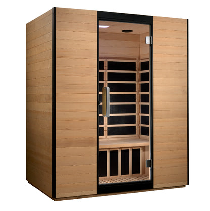***Retired in 2023***  Dynamic "Valencia" 3 Person Ultra Low EMF FAR IR Sauna (DYN-6326-01)