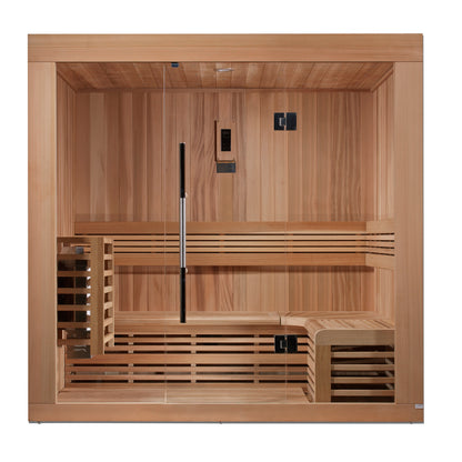 ***Retired in 2024***  Golden Designs "Copenhagen" 3 Person Traditional Sauna (GDI-7389-01)