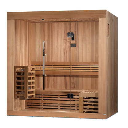 ***Retired in 2024***  Golden Designs "Copenhagen" 3 Person Traditional Sauna (GDI-7389-01)