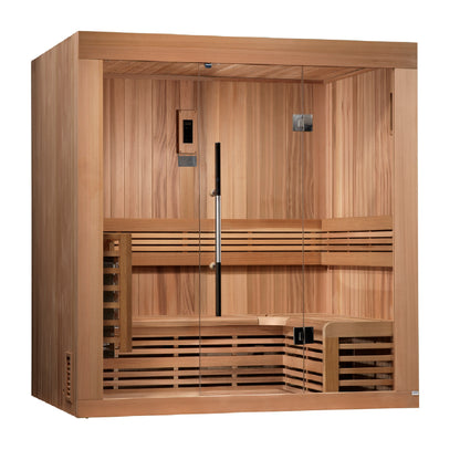 ***Retired in 2024***  Golden Designs "Copenhagen" 3 Person Traditional Sauna (GDI-7389-01)