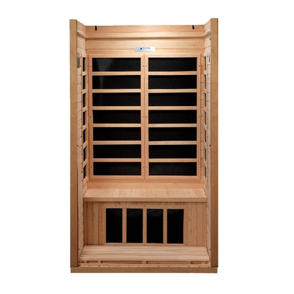 ***Retired in 2024*** Golden Designs 1-2 Person Low EMF Far IR Sauna (GDI-6106-01)