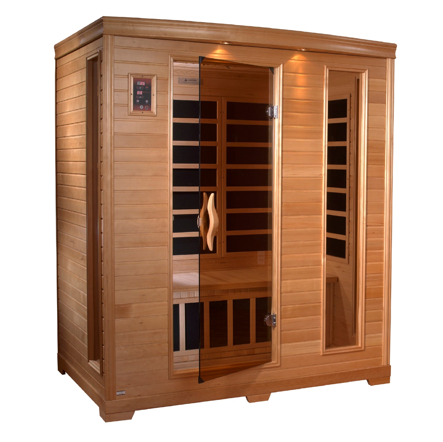 ***Retired in 2020*** Golden Designs 3 Person Low EMF Far IR Sauna (GDI-6444-01)
