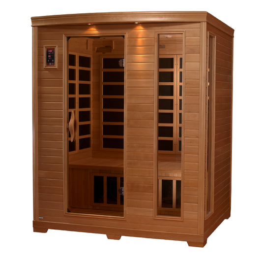 ***Retired in 2020*** Golden Designs 3 Person Low EMF Far IR Sauna (GDI-6444-01)