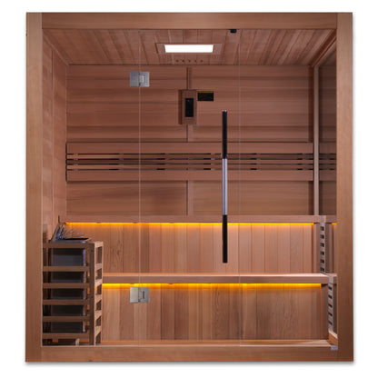 Golden Designs "Kuusamo" 6 Person Traditional Sauna (GDI-7206-01)