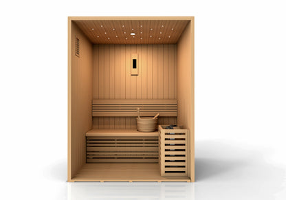 ***Retired in 2024*** Golden Designs "Sundsvall Edition" 2 Person Traditional Sauna (GDI-7289-01)