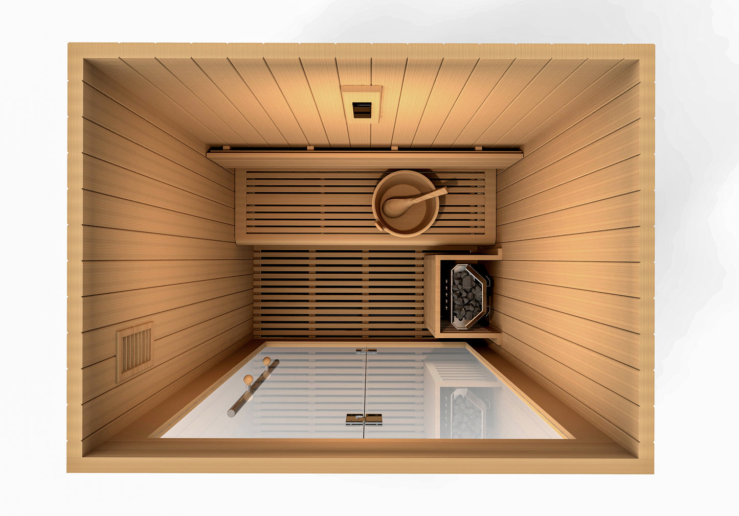 ***Retired in 2024*** Golden Designs "Sundsvall Edition" 2 Person Traditional Sauna (GDI-7289-01)