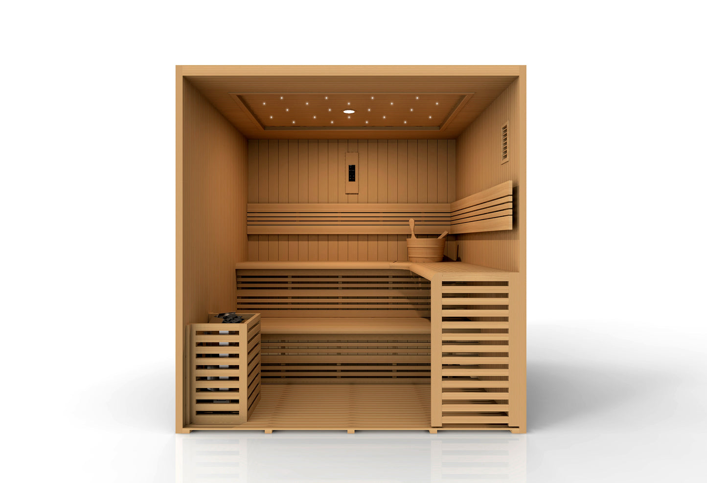 ***Retired in 2025*** Golden Designs "Osla" 4-6 Person Traditional Sauna (GDI-7689-01)