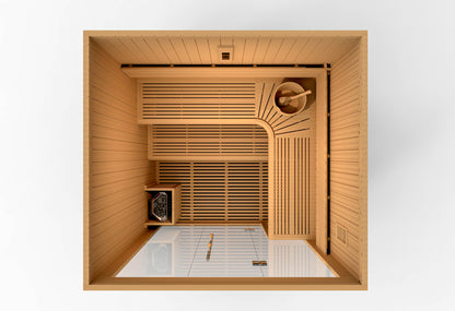 ***Retired in 2025*** Golden Designs "Osla" 4-6 Person Traditional Sauna (GDI-7689-01)