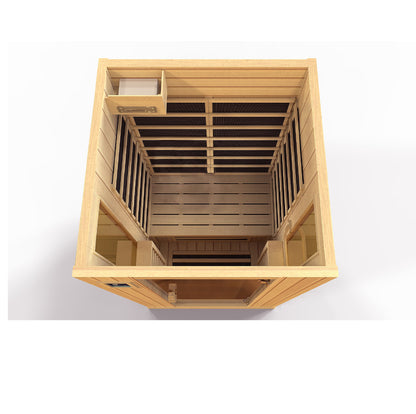 ***Retired in 2021*** Golden Designs "Reserve Edition" 1 Person Full Spectrum Sauna (GDI-8010-01)