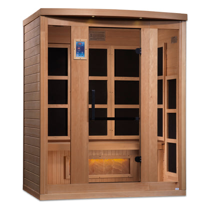 ***Retired in 2024*** Golden Designs "Hotel Edition" 3 Person Near Zero EMF with Himalayan Salt Bar (GDI-8030-H3)