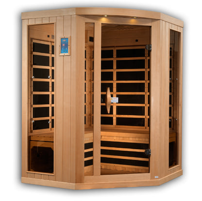 ***Retired in 2021*** Golden Designs "Reserve Edition" 3 Person Full Spectrum Sauna (GDI-8035-01)
