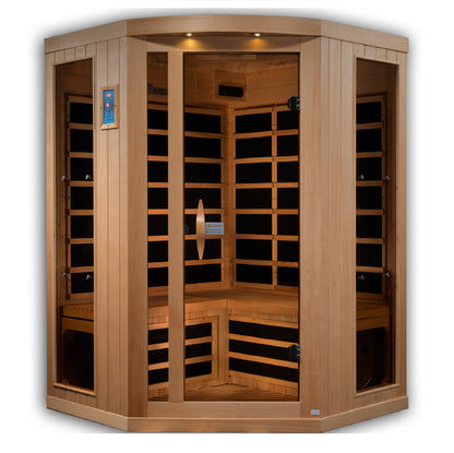 ***Retired in 2021*** Golden Designs "Reserve Edition" 3 Person Full Spectrum Sauna (GDI-8035-01)