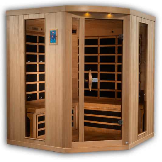 ***Retired in 2021*** Golden Designs "Reserve Edition" 4-5 Person Full Spectrum Sauna (GDI-8065-01)