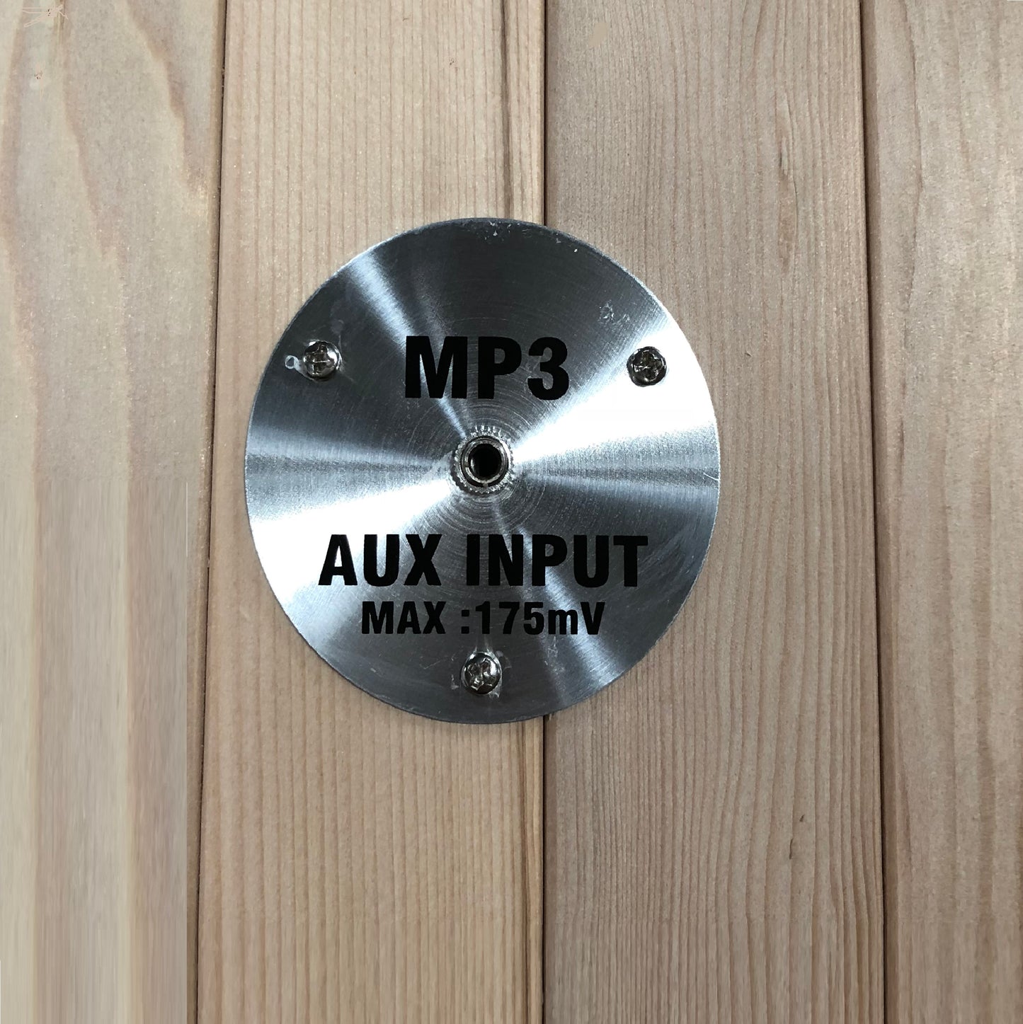 Maxxus "Bellevue" 3 Person Low EMF FAR IR Sauna (MX-J306-01)