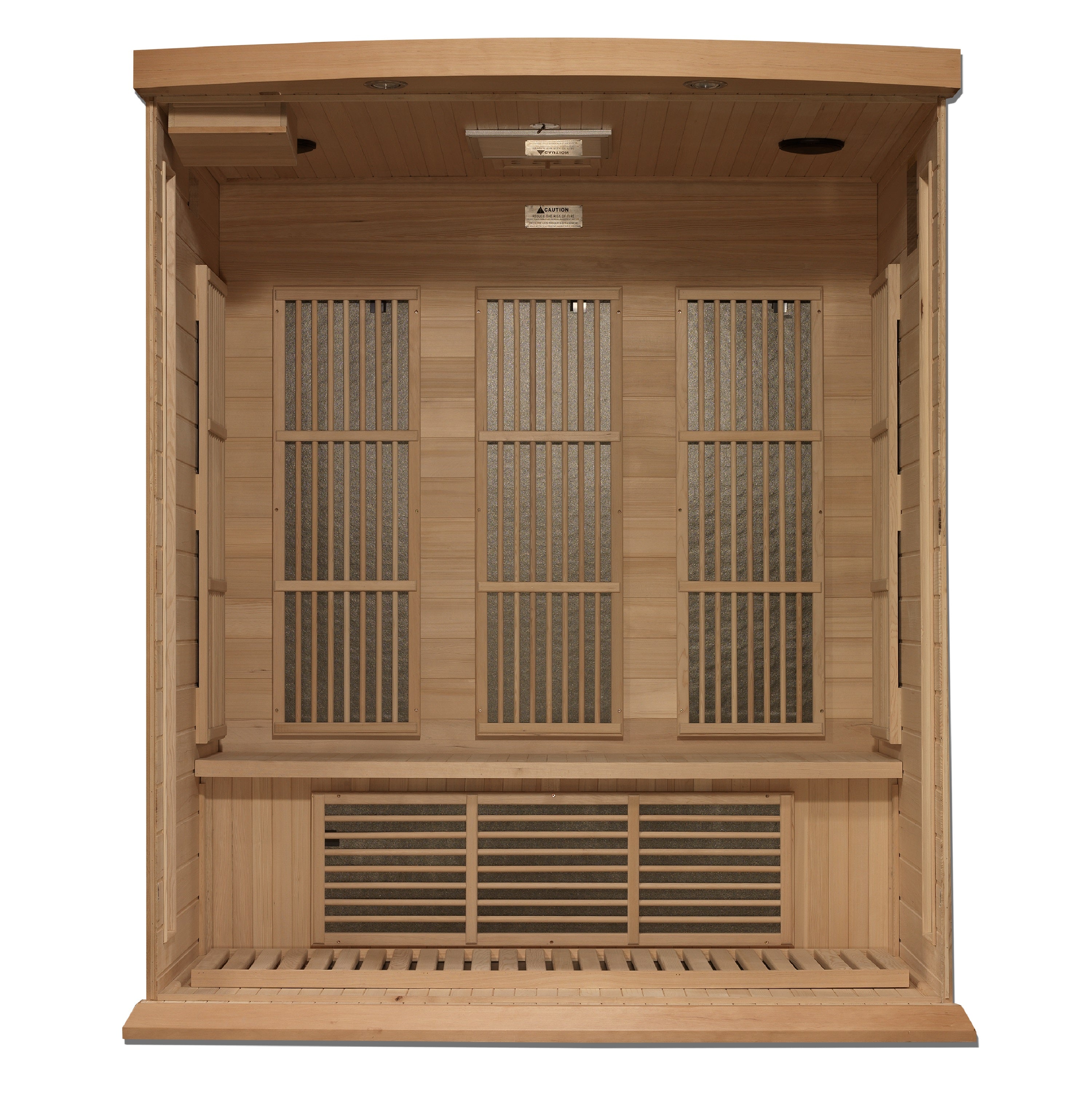 Maxxus 3 Person Near Zero EMF FAR IR Sauna (MX-K306-01-ZF