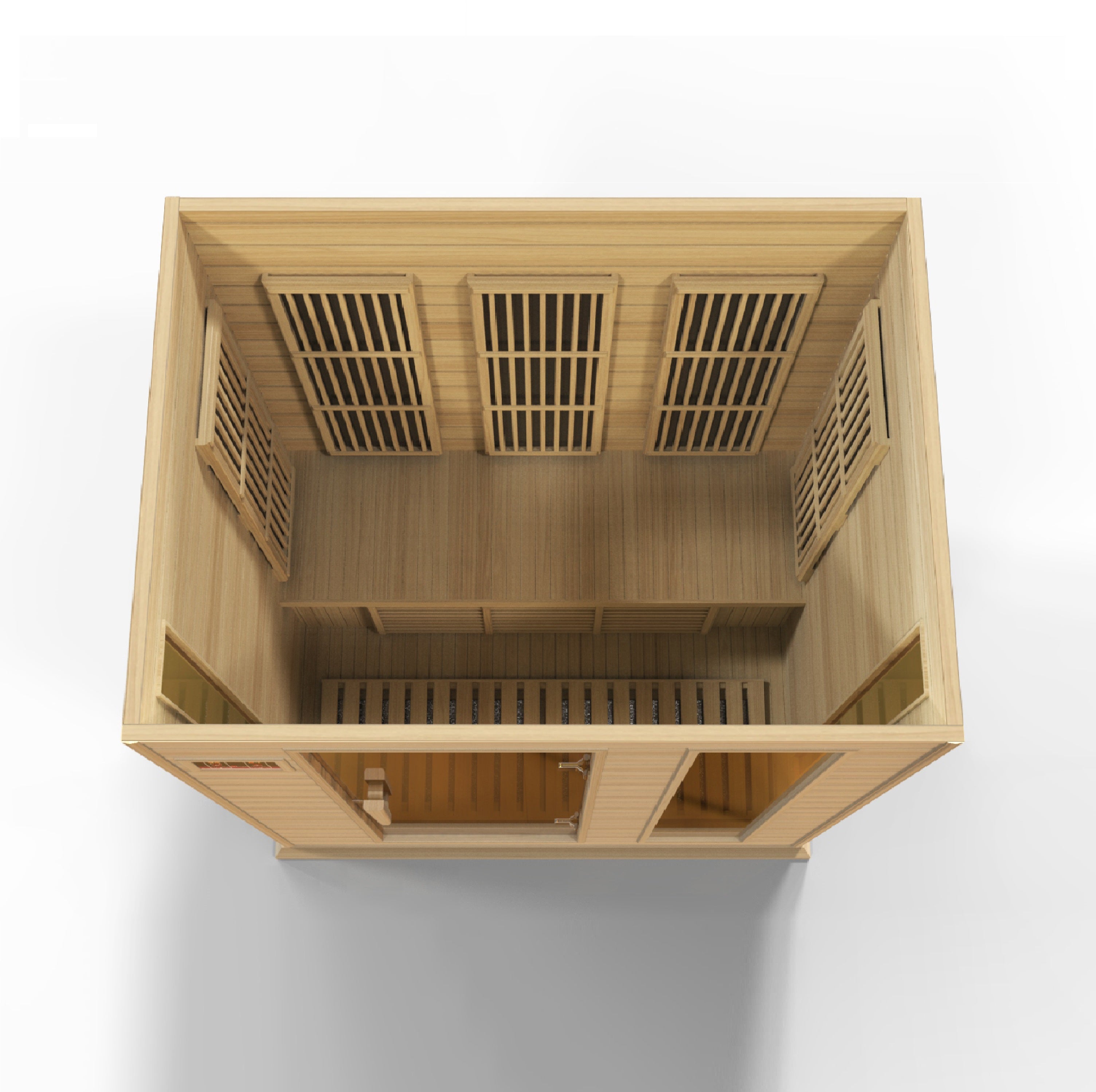 Maxxus 3 Person Low EMF FAR IR Sauna (MX-K306-01) – Golden Designs
