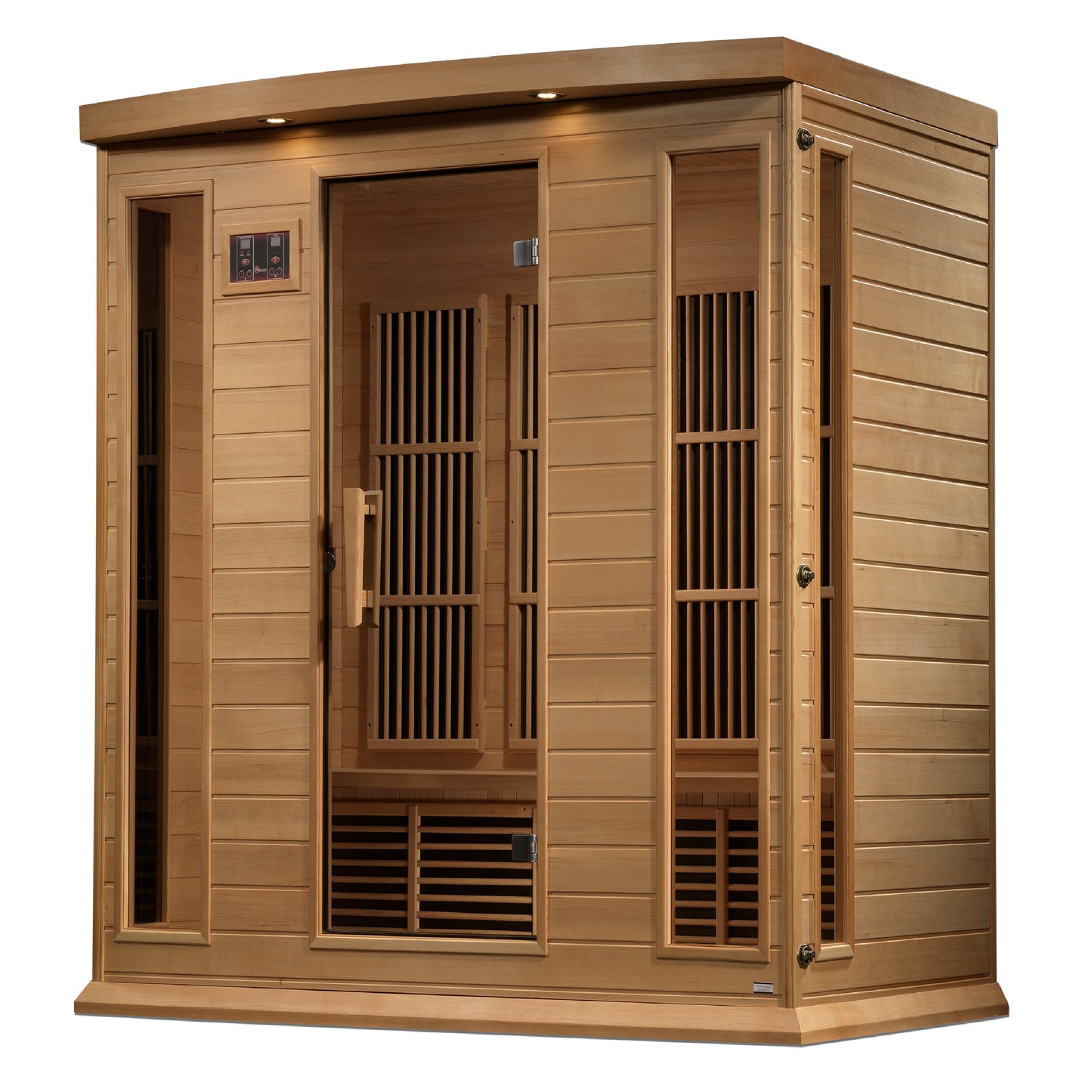 Maxxus 4 Person Near Zero EMF FAR IR Sauna (MX-K406-01-ZF HEM)