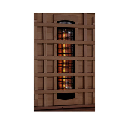 Golden Designs "Reserve Edition" 6 Person Near Zero EMF Full Spectrum with Himalayan Salt Bar (GDI-8260-01)