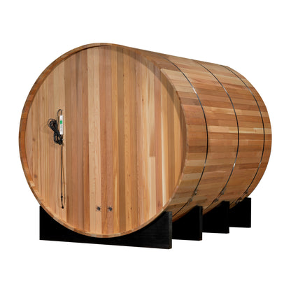 ***Retired in 2025***  2022 Golden Designs "Marstrand" 6 Person Barrel Traditional Steam Sauna (GDI-SJ-2006-CED)