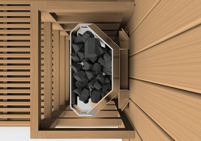 ***Retired in 2024*** Golden Designs "Sundsvall Edition" 2 Person Traditional Sauna (GDI-7289-01)