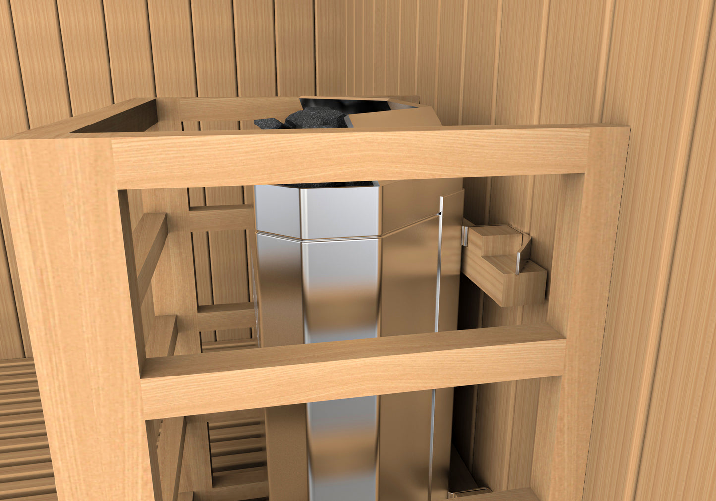 ***Retired in 2024*** Golden Designs "Sundsvall Edition" 2 Person Traditional Sauna (GDI-7289-01)