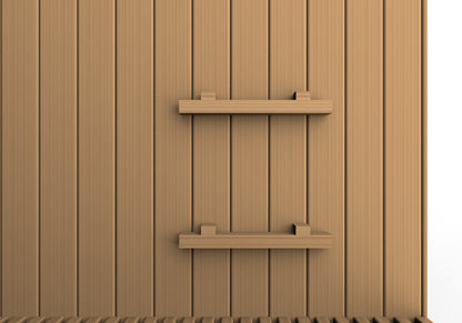 ***Retired in 2024*** Golden Designs "Sundsvall Edition" 2 Person Traditional Sauna (GDI-7289-01)