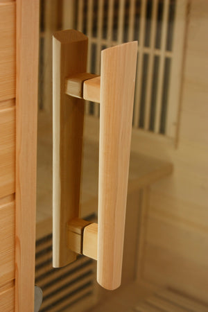 
            
                Load image into Gallery viewer, Maxxus &amp;quot;Montilemar Edition&amp;quot; 3 Person Near Zero EMF FAR Infrared Sauna - Canadian Red Cedar
            
        